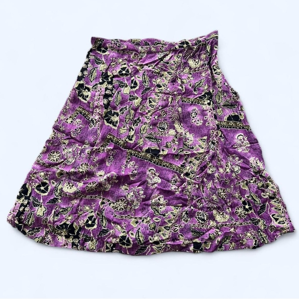 Midi Printed Skirt